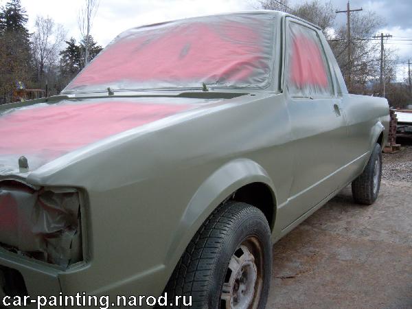 Custom car painting